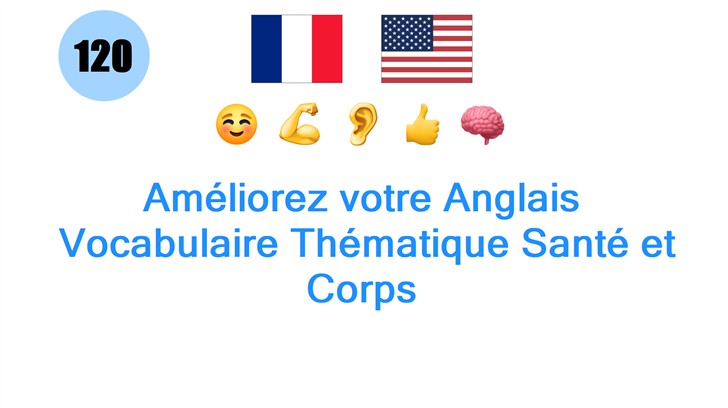 Améliorez votre Anglais: Vocabulaire Thématique Santé et Corps